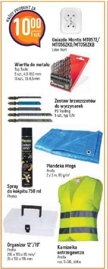 Kamizelka żółta s-3xl Profix promocja