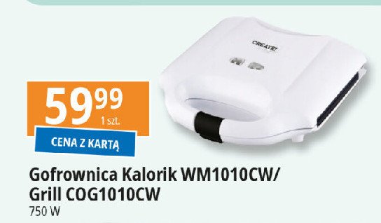 Gofrownica wm1010cw Kalorik promocja