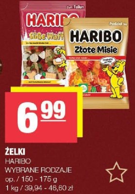 Żelki Haribo wybrane rodzaje promocja w SPAR