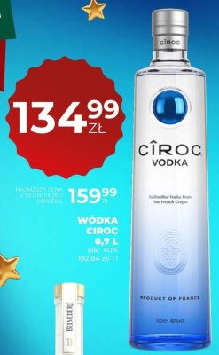 Wódka Ciroc promocja w Duży Ben