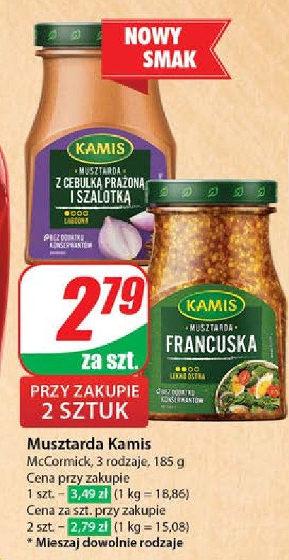 Musztarda francuska Kamis promocja