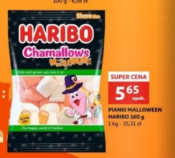 Pianki HARIBO CHAMALLOWS HALLOWEEN promocja