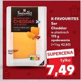 Ser cheddar K-classic favourites promocja w Kaufland