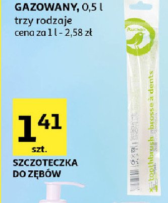 Szczoteczka do z臋bow Auchan na co dzie艅 (logo zielone) promocja