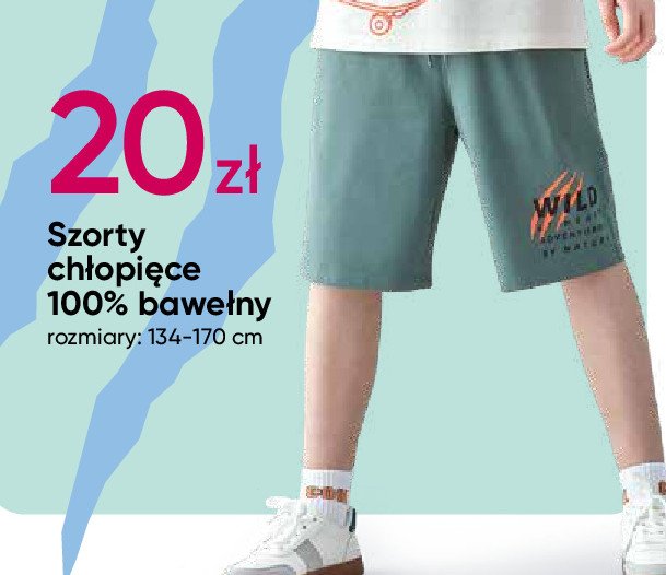 Szorty 134-170 cm promocja