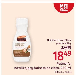 Balsam do ciała cocoa nawilżający Palmer's cocoa butter formula promocja