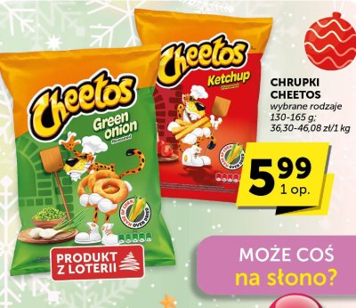Chrupki Cheetos wybrane rodzaje promocja w Euro Sklep