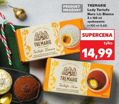 Lody Tartufo Bianco promocja w Kaufland