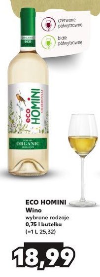 Wino ECO HOMINI GARNACHA promocja