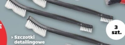 Szczotki detailingowe dwustronne promocja w Netto