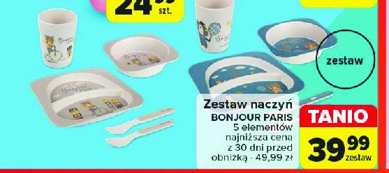 Zestaw naczyń bonjour paris Canpol babies promocja