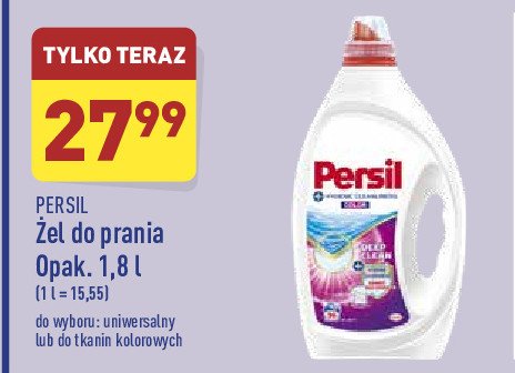 Żel do prania deep clean Persil against bad odors promocja