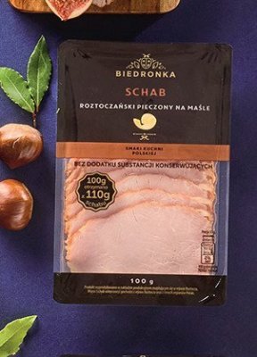 Schab roztoczański pieczony na maśle  promocja w Biedronka