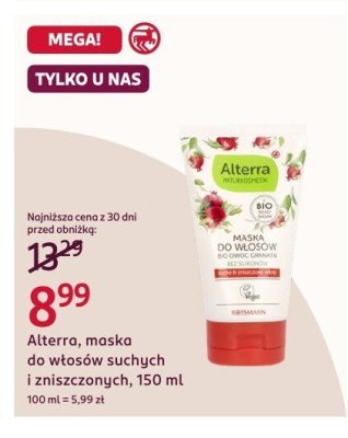Maska do włosów suchych i zniszczonych, 150 ml promocja w Rossmann
