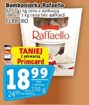 Bombonierka Raffaello FERRERO promocja w Prim Market
