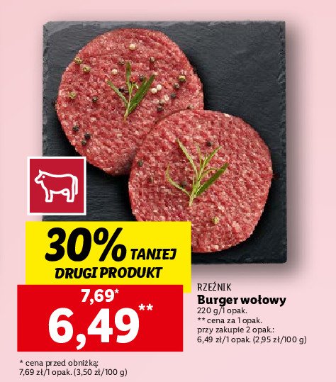 Burger wo艂owy Rze藕nik codzienna dostawa promocja