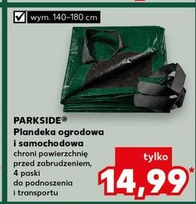 Plandeka ogrodowa 140 x 180 cm Parkside promocja