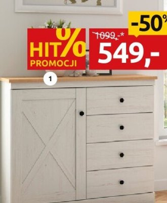 Komoda promocja w Black Red White