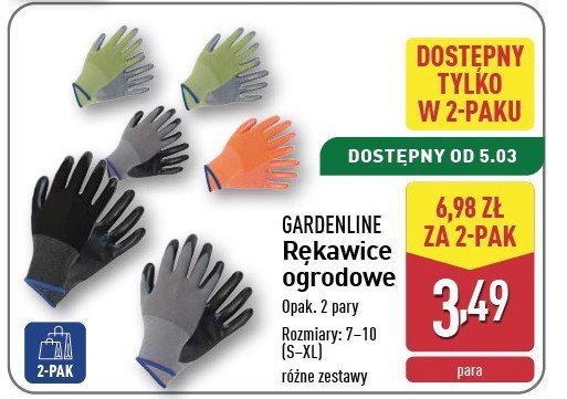 Rękawice ogrodowe s-xl promocja