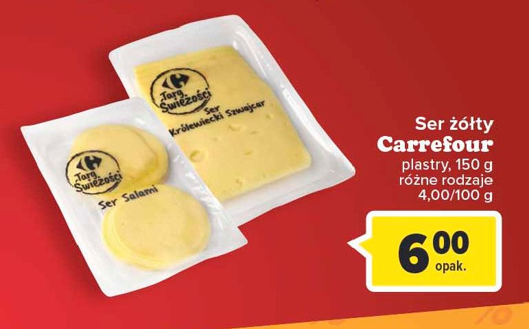 Ser salami Carrefour promocja