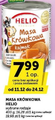 Masa krówkowa Helio promocja w Euro Sklep