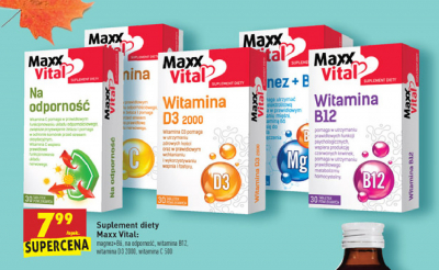 Suplement diety witamina c 500 Maxx vital promocja