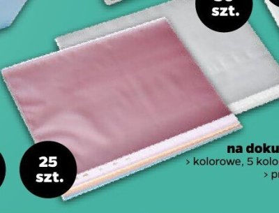 Koszulki na dokumenty A4 przeźroczyste promocja w Netto