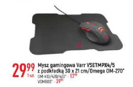 Mysz om-420 Varr promocja