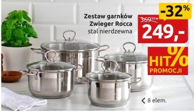 Zestaw garnków promocja w Black Red White