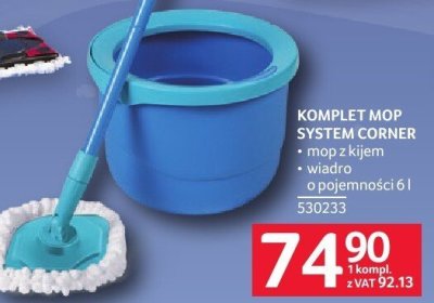 Komplet mop SYSTEM CORNER Vileda promocja w Selgros