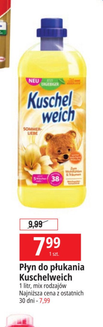 P艂yn do p艂ukania sommerliebe Kuschelweich promocja