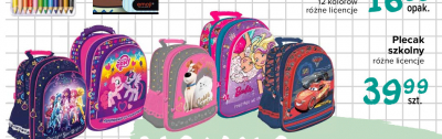 Plecak my little pony St. majewski promocja