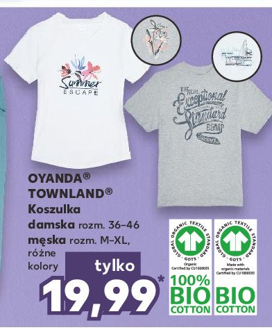 Koszulka męska m-xl Townland promocja