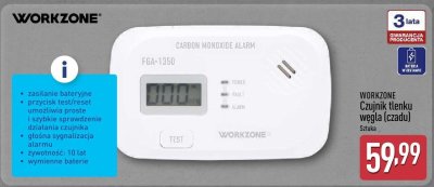 Czujnik tlenku węgla (czadu)  promocja w Aldi