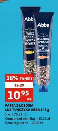 Pasta z tuńczyka Abba promocja