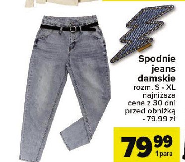 Spodnie damskie jeans rozm. s-xl promocja
