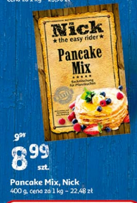 Pancake mix Nick the easy rider promocja