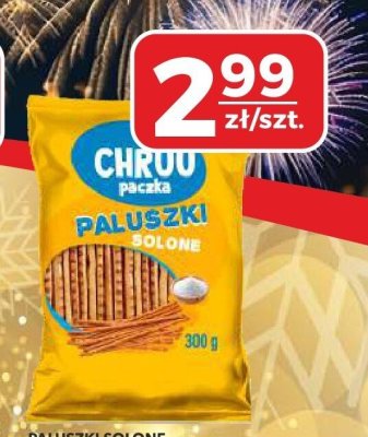 Paluszki solone Chruu Paczka promocja w Top Market
