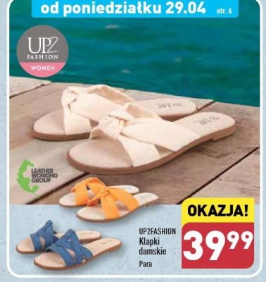Klapki damskie Up2fashion promocja
