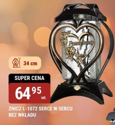 ZNICZ L-1072 SERCE W SERCU BEZ WKŁADU promocja w bi1