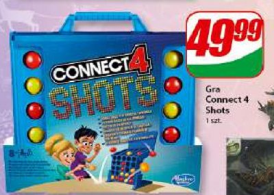 Connect 4 shots Hasbro promocja