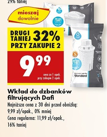 Filtr classic standard Dafi promocja w Biedronka