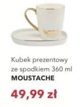 Kubek prezentowy ze spodkiem 360 ml Moustache promocja w Nela