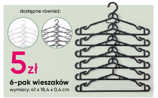 Wieszaki promocja