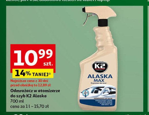 Odmrażacz do szyb -70c K2 alaska max promocja w Auchan