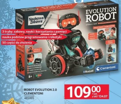 Robot Evolution 2.0 Clementoni promocja w Selgros