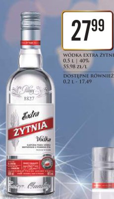 Wódka promocja w Dino