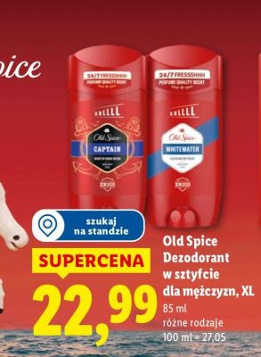 Dezodorant w sztyfcie Old Spice dla mężczyzn, XL różne rodzaje promocja w Lidl