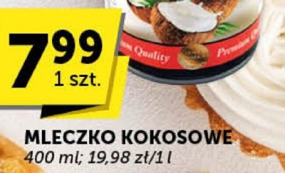 Mleczko kokosowe MK promocja w Groszek