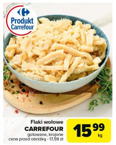 Flaki wołowe Carrefour promocja